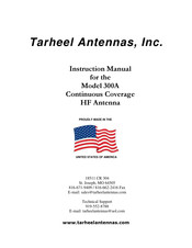 Tarheel Antennas 300A Instruction Manual