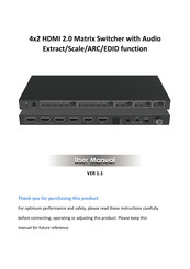 LINK-MI LM-MX42B-4K2K User Manual