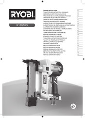 Ryobi R18S18G Original Instructions Manual