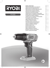 Ryobi R12SD-LL13S Original Instructions Manual
