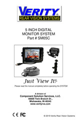 Component Solution Services Verity SM05C Manual