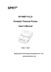 SPRT SP-RMT11/L21 User Manual