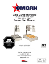 Omcan 39601 Instruction Manual