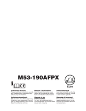 McCulloch M53-190AFPX Instruction Manual