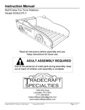 Tradecraft Specialties M3KGTP-3 Instruction Manual