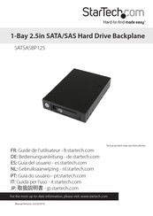 StarTech.com SATSASBP125 Manual