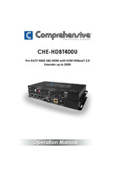 Comprehensive CHE-HDBT400U Operating Manual