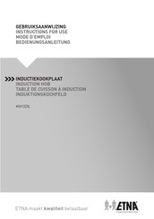 ETNA KIV12ZIL/E01 Instructions For Use Manual