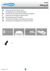 Whispbar K425W Fitting Instructions Manual