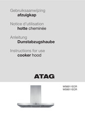 Atag WS6011ECR Instructions For Use Manual