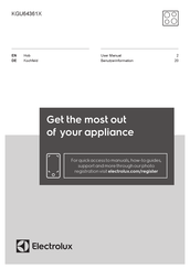 Electrolux KGU64361X User Manual