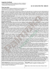 Lemeks 0800.231 Installation Manual