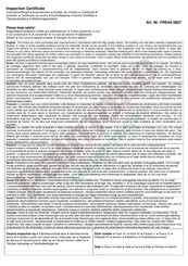 Lemeks Palmako Roger FRE44-3857 Manual