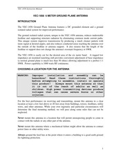 Vectronics VEC-1856 Instruction Manual