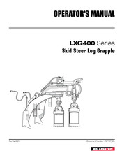 Wallenstein LXG430R Operator's Manual