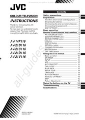 JVC AV-21C1 Instructions Manual