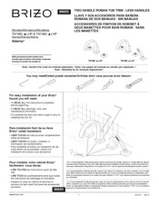 Brizo Siderna T67480-BNLHP Manual