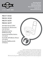 Petsafe PBC17-14135 Operating Manual