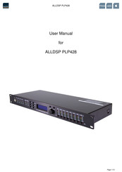 Alldsp PLP428 User Manual