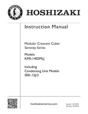 Hoshizaki KMS-1402MLJ Instruction Manual
