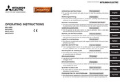 Mitsubishi Electric MS-18RV Operating Instructions Manual