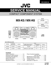 JVC MX-K6 Service Manual