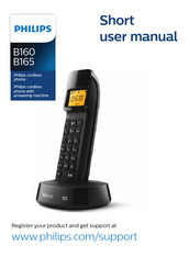 Philips B160 Manuals | ManualsLib