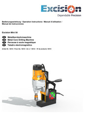 EXCISION EM-50 Operation Instructions Manual