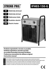 Strend Pro IFH03-150-G Instruction Manual