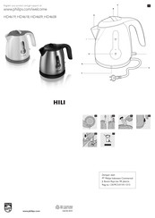 Philips DAILY HD4608/11 Manual