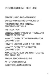 Atag KS3178BUU/A04 Instructions For Use Manual