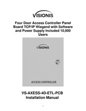 Visionis VS-AXESS-4D-ETL-PCB Installation Manual
