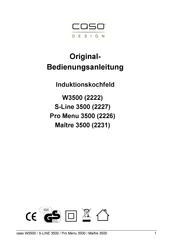 CASO DESIGN 2231 Original Operating Manual