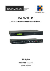 Kensence KX-HDMI-44 User Manual
