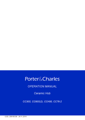 Porter & Charles CCK60 Operation Manual