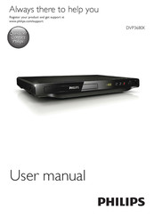 Philips DVP3680K User Manual
