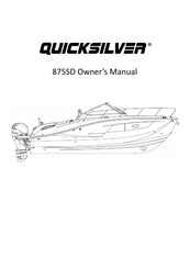 Quicksilver 875SD Owner's Manual