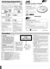 JVC XL-PM30SL Manual
