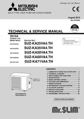 Mitsubishi Electric Mr.SLIM SUZ-KA71 VA4.TH Technical & Service Manual