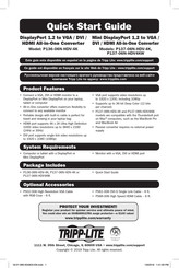 Tripp Lite P137-06N-HDV4KW Quick Start Manual