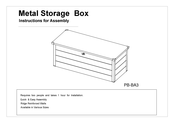 Falcon PB-BA3 Instructions For Assembly