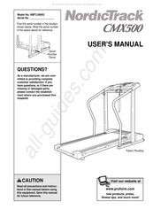 NordicTrack CMX500 User Manual