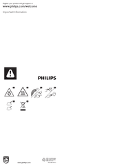 Philips FC7012/71 Important Information Manual