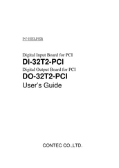 Contec DI-32T2-PCI User Manual