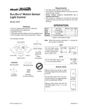Heath Zenith DUALBRUTE 5597 Manual