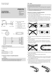 Festo NEBM-M12W8-E Series Assembly Instructions