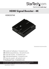StarTech.com HDBOOST4K Manual