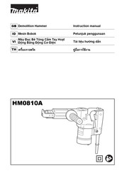 Makita HM0810TA Instruction Manual