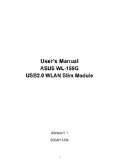 Asus WL-159G User Manual