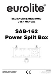 EuroLite SAB-162 User Manual